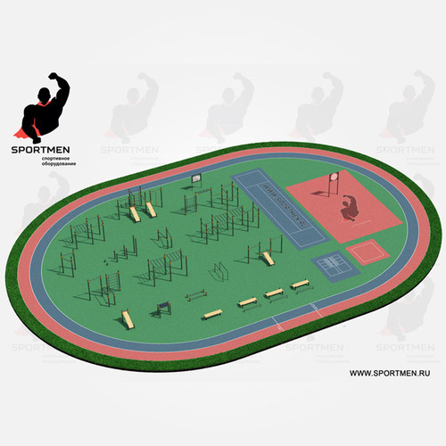 Спортивная площадка ВФСК 5