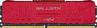 Оперативная память 16GB DDR4 3000MHz Crucial Ballistix Gaming RED PC4-24000 1.35V CL15 15-16-16-35
