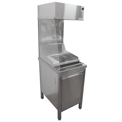 Мармит для картофеля-фри пристенный с ванной Gastrolux МФ-067 (600х700х1700 мм, 1,5 кВт, 220В)