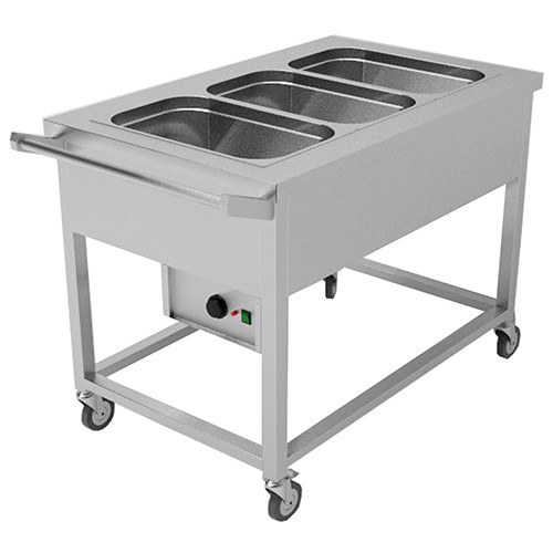 Мармит передвижной тепловой Gastrolux ТМП-117 (1100х1220х700 мм, 2,4 кВт, 220В)