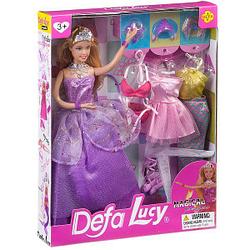 Кукла Defa с гардеробом 8269
