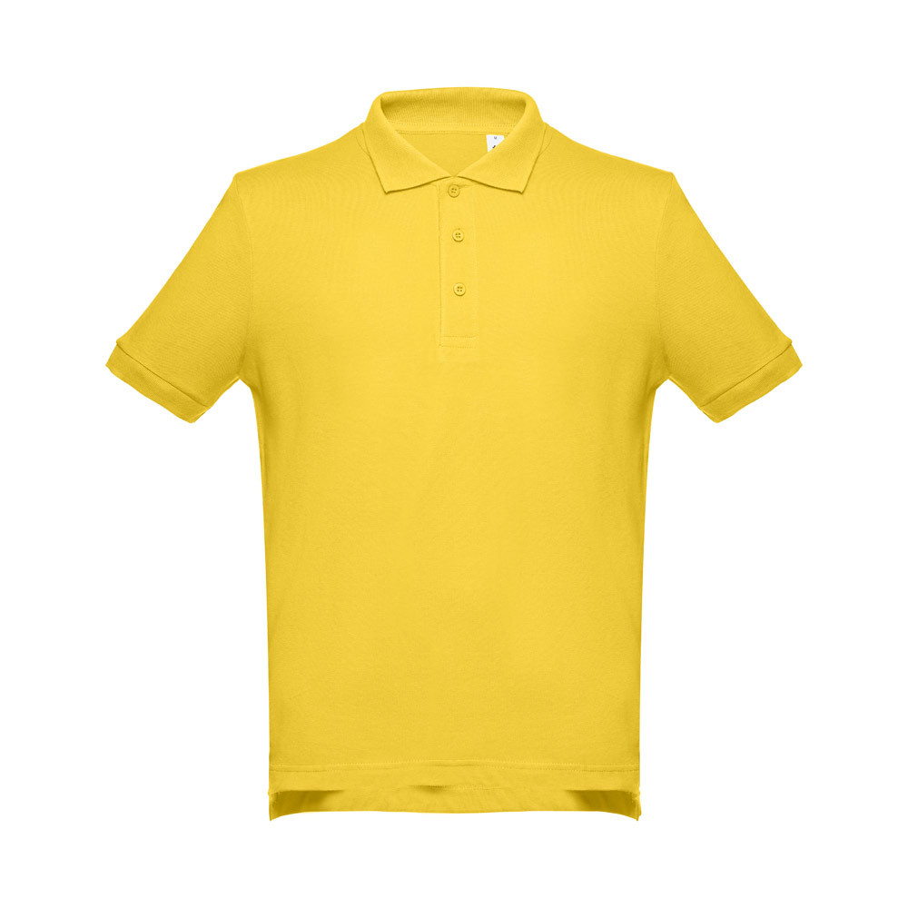 Рубашка поло мужская Adam, желтая.