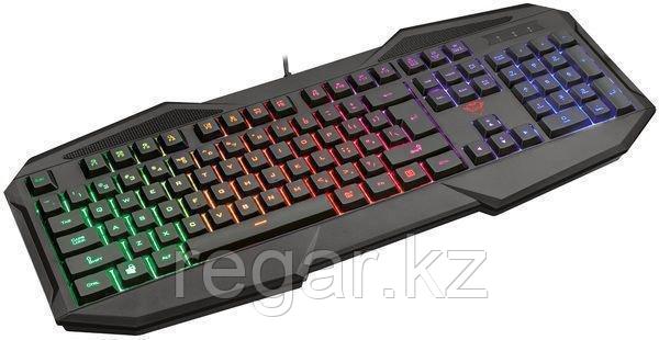 Клавиатура игровая Trust RU GXT830-RW AVONN GAMING KB черный