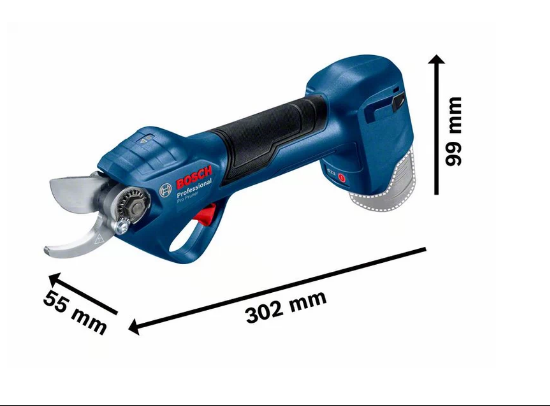 Аккумуляторные садовые ножницы Pro Pruner Professional (06019K1020) - фото 2 - id-p89120087