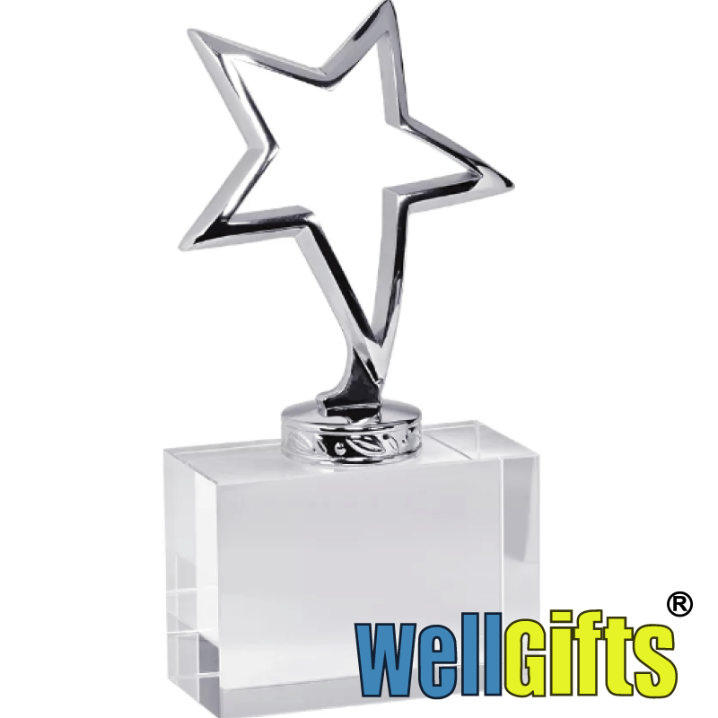 Награда Звезда со стеклянной подставкой - фото 2 - id-p89125529