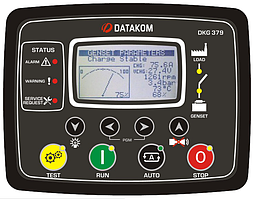 Контроллер управления генератором постоянного тока Datakom DKG-379-POWER-MPU