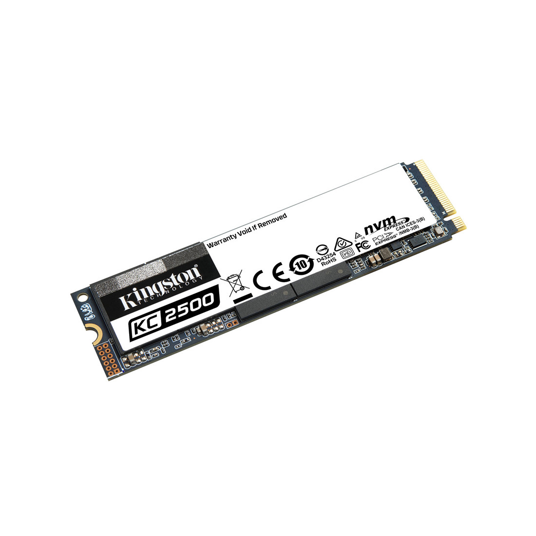 Kingston SKC2500M8/500G Твердотельный накопитель SSD A2500 500G M.2 NVMe PCIe 3.0x4 - фото 2 - id-p89128525