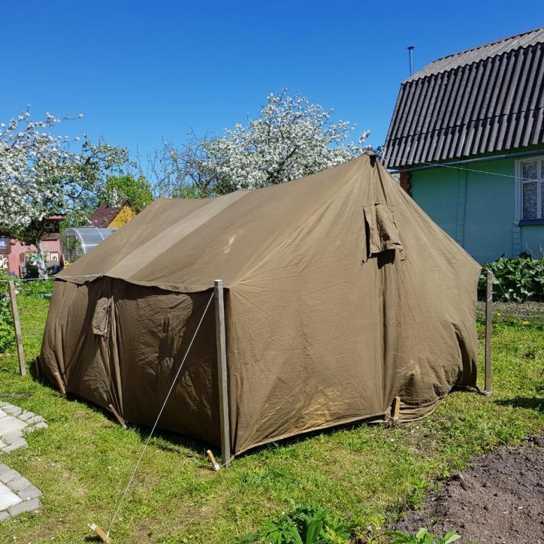 Брезентовый палатка размер 3*3