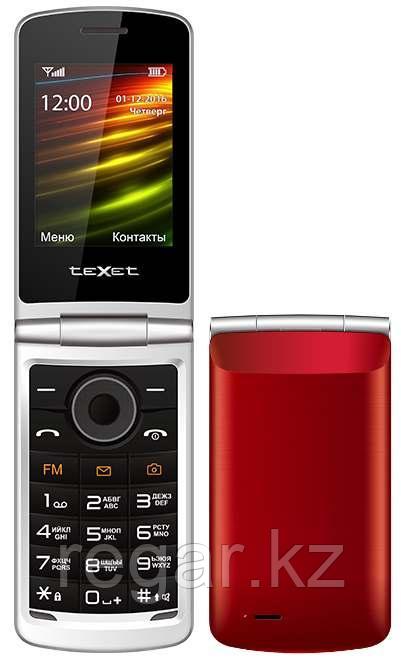 Мобильный телефон Texet TM-404 красный