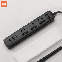 Xiaomi Mi Power Strip, удлинитель, черный оригинал. Арт 5053