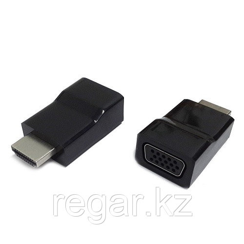 Переходник HDMI-VGA Cablexpert A-HDMI-VGA-001, 19M/15F