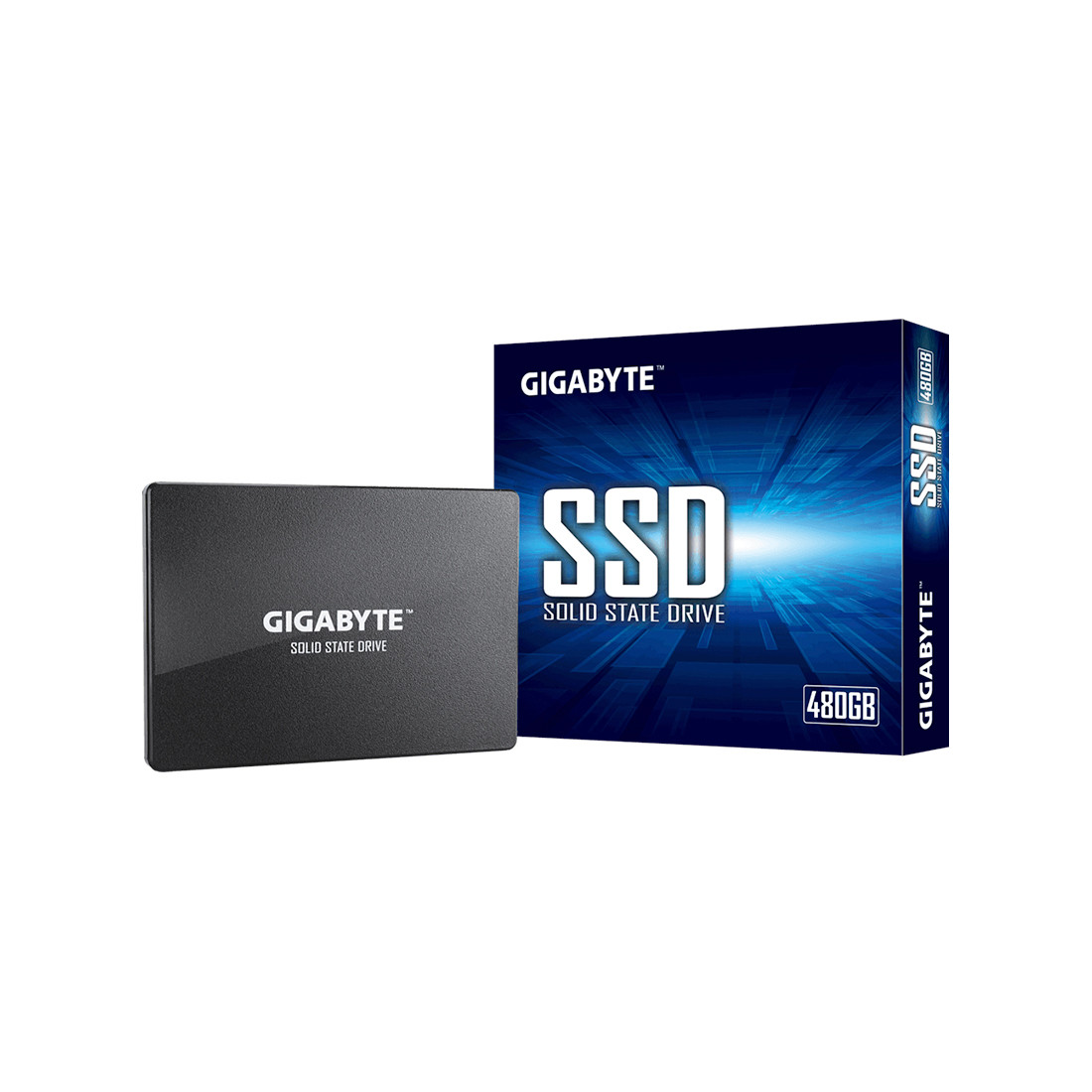 Твердотельный накопитель SSD, Gigabyte, GP-GSTFS31480GNTD (4719331804787), 480GB, 2.5", Sata 6Gb/s, 500/420 Мб