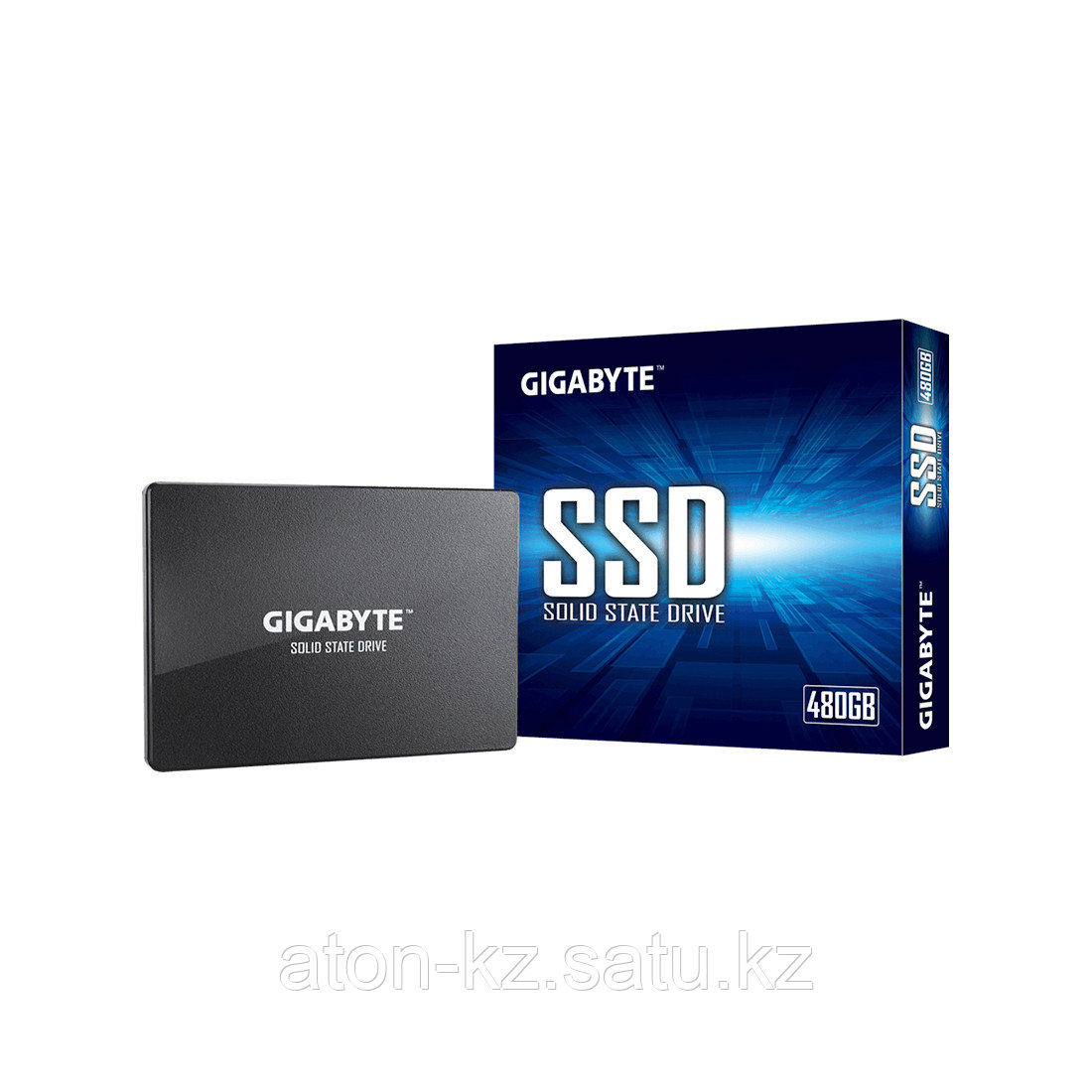 Твердотельный накопитель SSD, Gigabyte, GP-GSTFS31480GNTD (4719331804787), 480GB, 2.5", Sata 6Gb/s, 500/420 Мб - фото 1 - id-p89131606