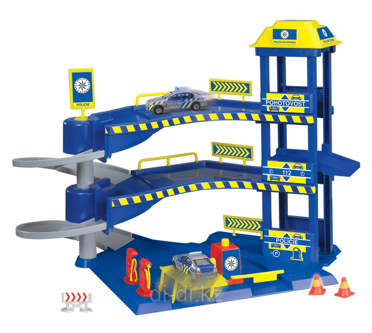 Dickie Toys Гараж с машинками 33x29.5 см 3718000