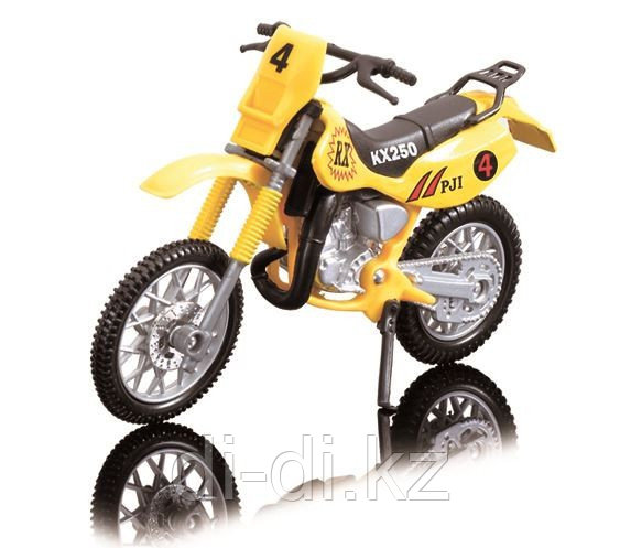 Dickie Toys Кроссовый мотоцикл 12см 8 вариантов 3341004