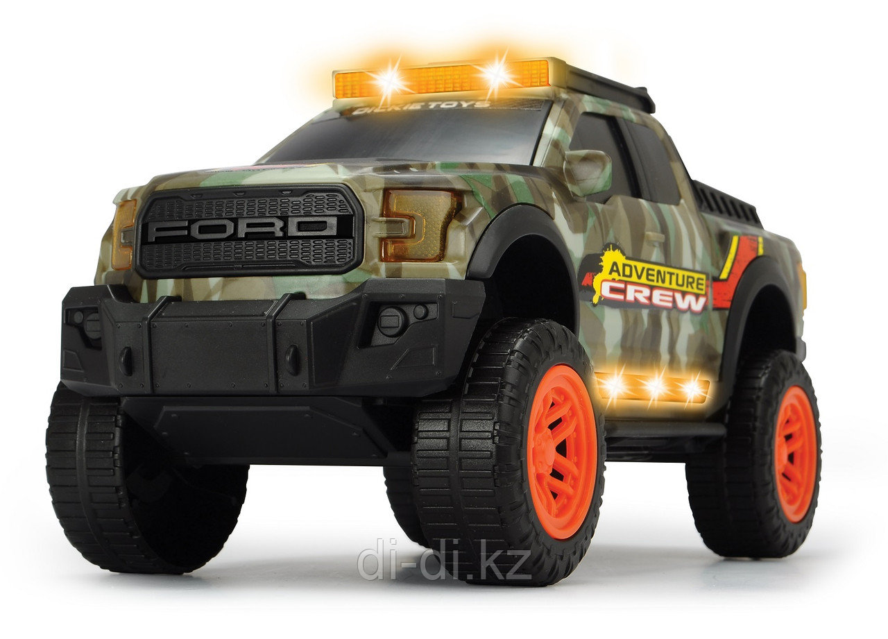 Dickie Toys Машинка Adventure Ford F150 Raptor 33см свет звук 3756001