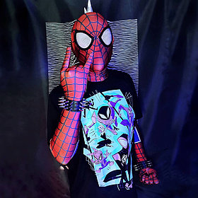 Футболка Человек-Паук: Через вселенные (спайдерверс)