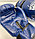 Детские перчатки для бокса 4-OZ Venum синие с рисунком, фото 4