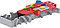 Funky toys Пожарная машина-конструктор с выдвижной стрелой, фрикционная, свет, звук, 1:12 FT61113, фото 3