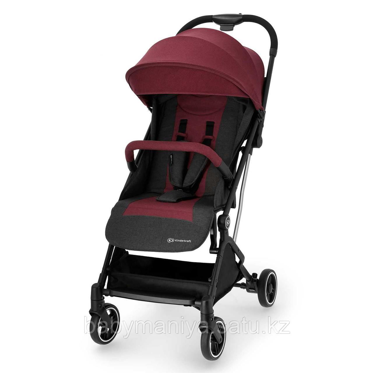 Коляска прогулочная Kinderkraft INDY Burgundy
