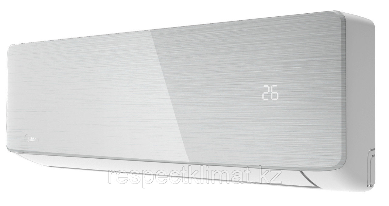 Кондиционер настенный Midea, MSAB-18HRN1-S, серия "Aurora 1, Silver Panel, White Body", on/off, R410a