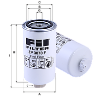 ZP 3070 F ТОПЛИВНЫЙ ФИЛЬТР FIL FILTER