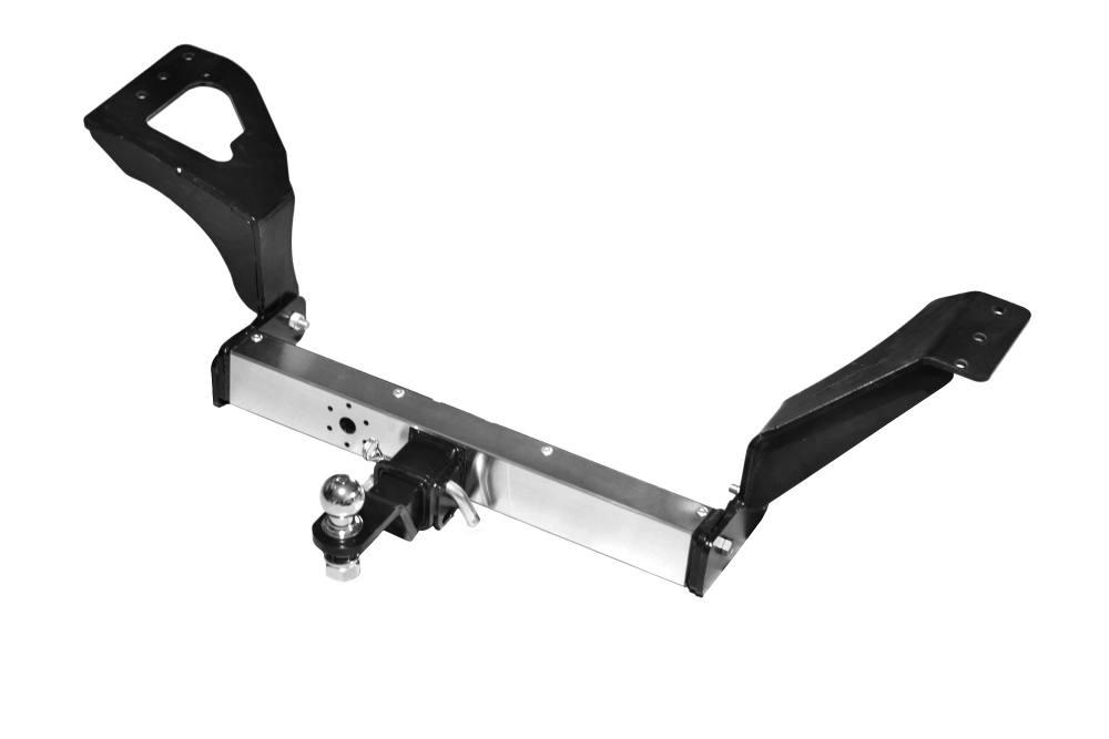 Фаркоп с накладкой из нержавейки NISSAN X-Trail 2007-2013 - съемный квадрат