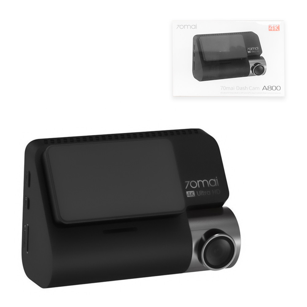 Видеорегистратор Xiaomi 70mai Smart Dash Cam A800, Global Version, Black