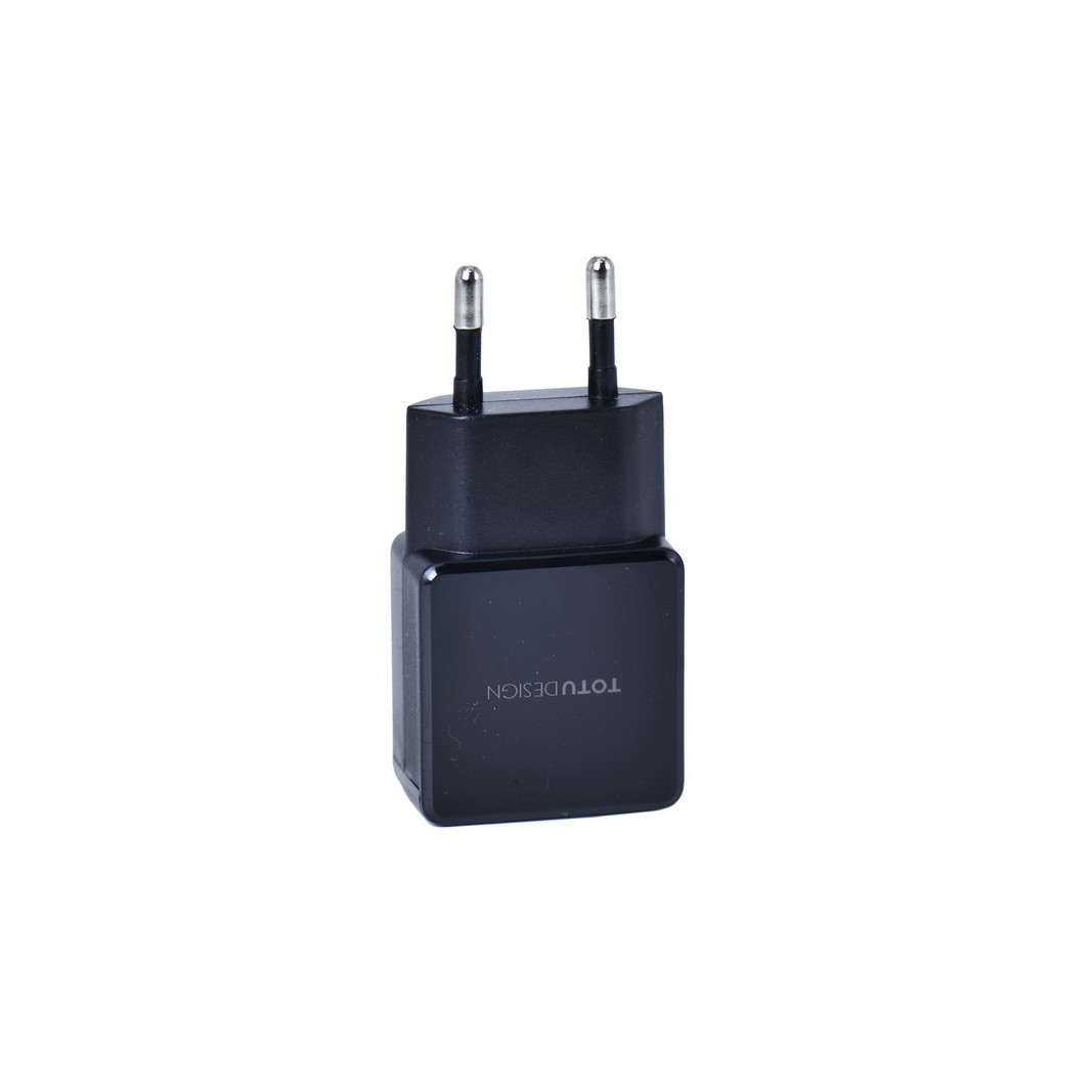 Сетевое зарядное устройство Totu Design AC20 Yin Series 2XUSB 2.4A Black