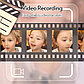 Детский цифровой фотоаппарат 12 Мp (бело-розовый, синий), фото 4
