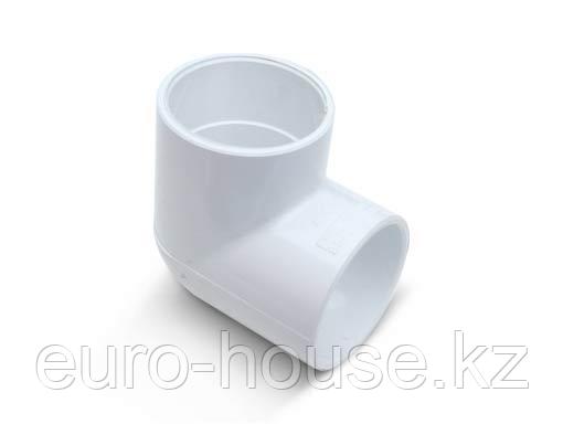 Колено 90гр (КВ-КВ) ПВХ 1 1/2" (США), фото 1