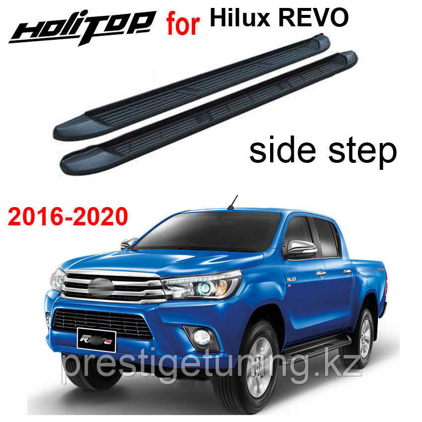 Подножки штатные на Toyota Hilux/Revo 2016-22 - фото 7 - id-p89159514