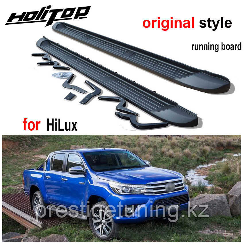 Подножки штатные на Toyota Hilux/Revo 2016-22 - фото 2 - id-p89159514