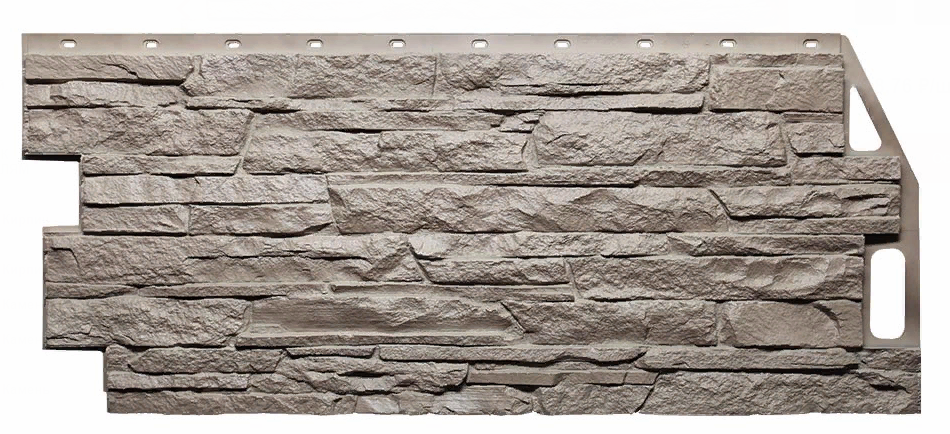 Фасадные панели Песочный 1090x460 мм ( 0,43 м2) Скала FINEBER