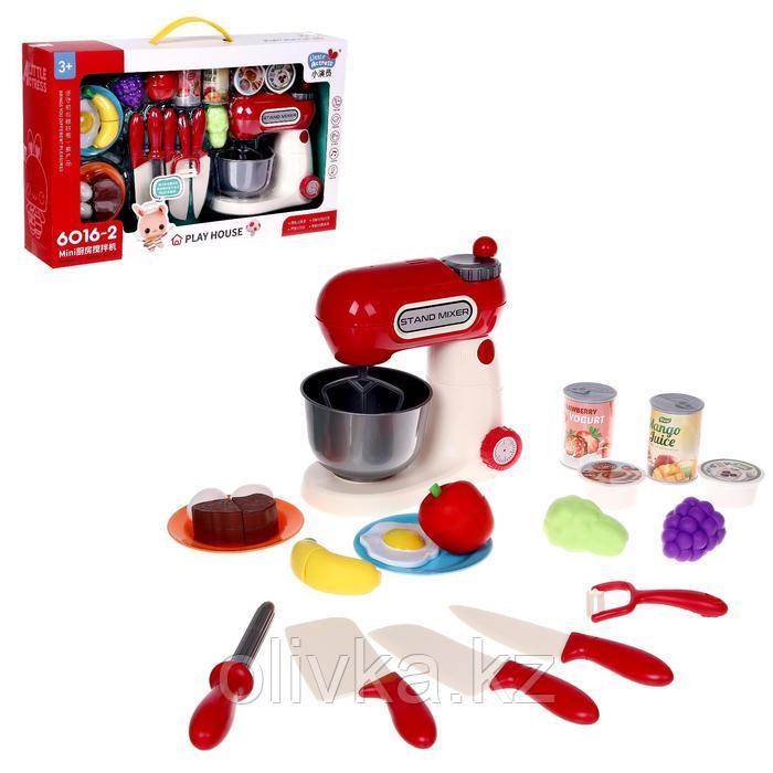 Игровой набор «Миксер», с продуктами, посудой