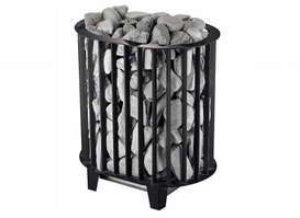 Печь-каменка (до 3 м3) с парогенератором Премьера "Руса" 4.25 кВт (220 В)