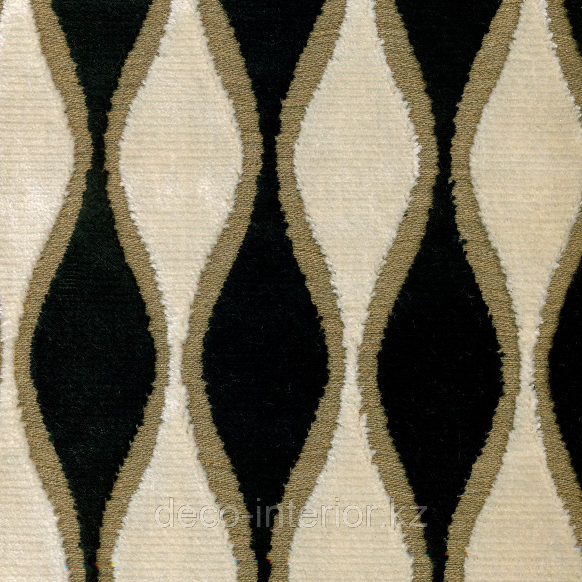 Ткань для обивки вискозный плюш с растительным узором LINDA - фото 6 - id-p26550005