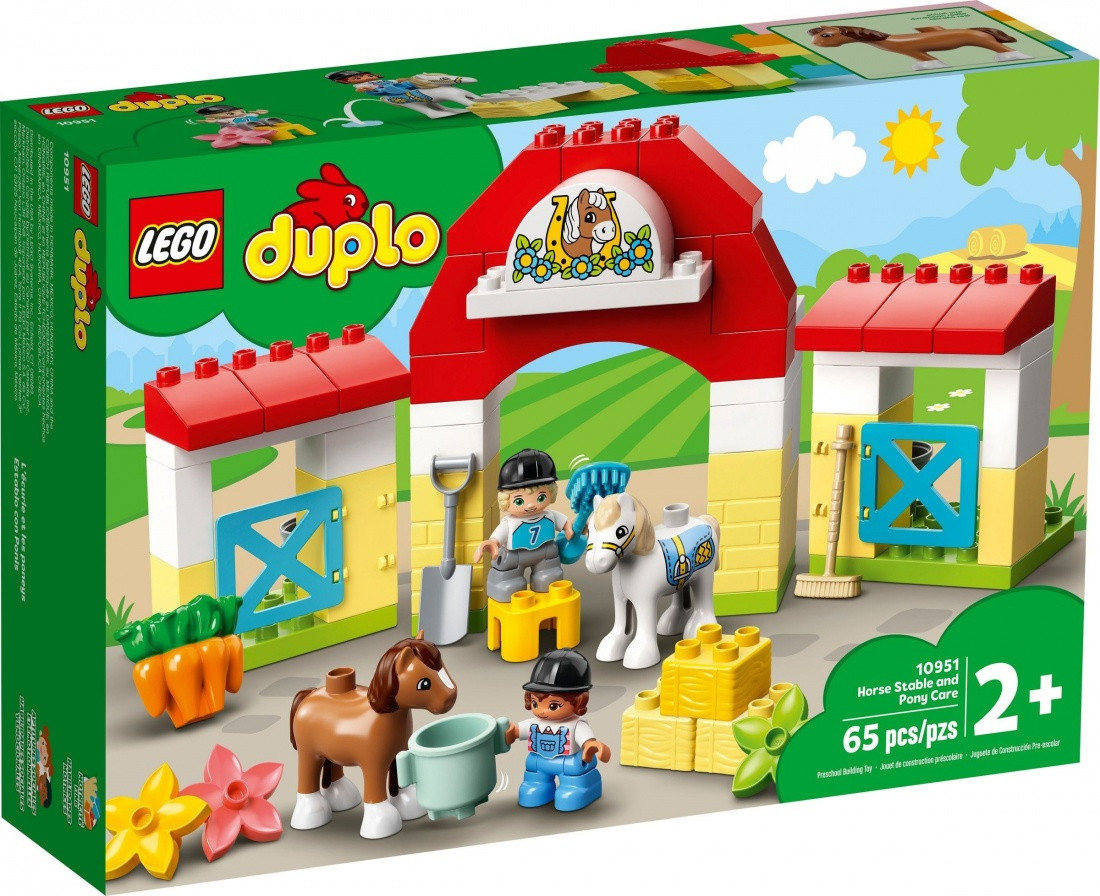 10951 Lego Duplo Конюшня для лошади и пони, Лего Дупло - фото 1 - id-p89158264