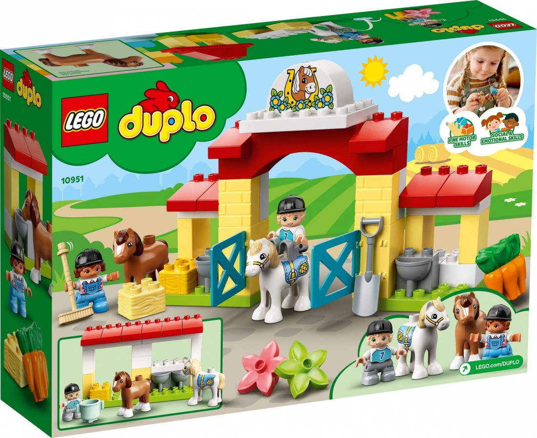 10951 Lego Duplo Конюшня для лошади и пони, Лего Дупло - фото 2 - id-p89158264