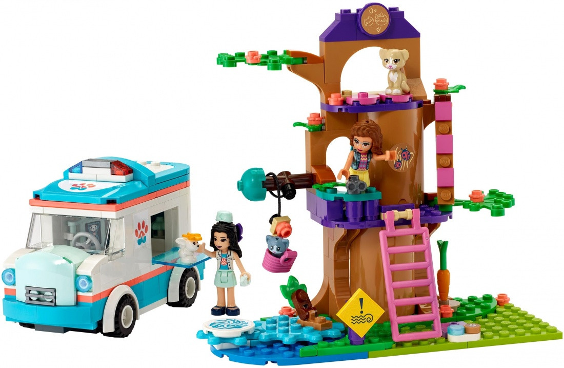 41445 Lego Friends Машина скорой ветеринарной помощи, Лего Подружки - фото 3 - id-p89158265