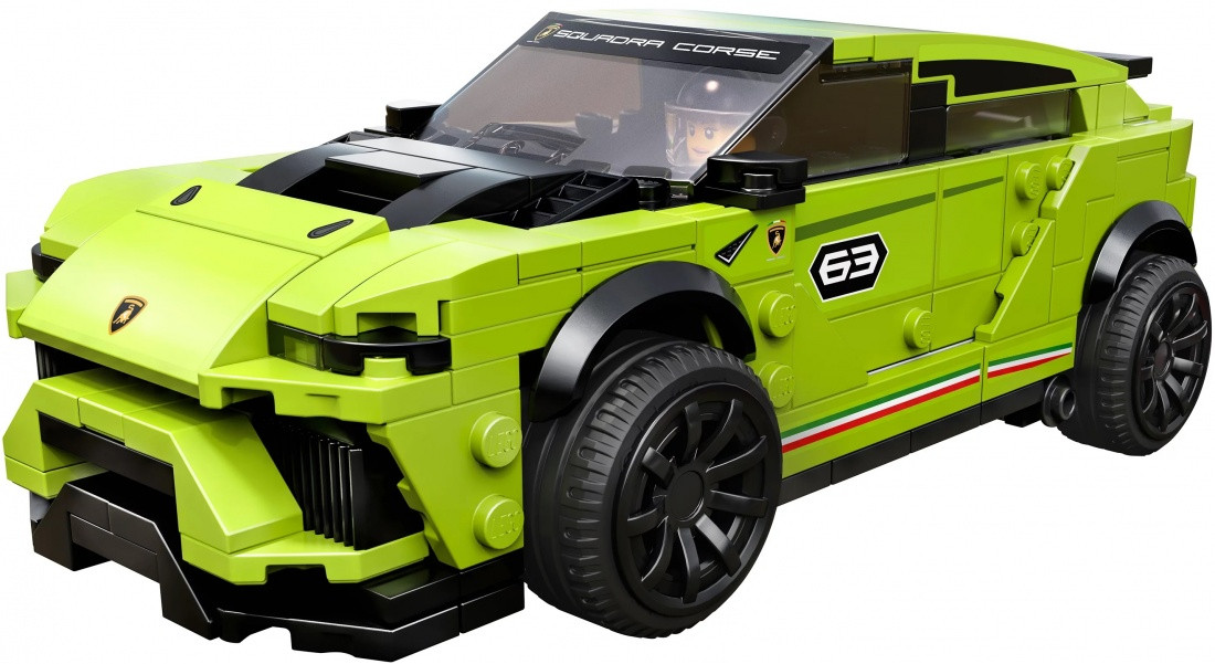 76899 Lego Speed Champions Lamborghini Urus ST-X & Lamborghini Huracan Super Trofeo EVO - фото 7 - id-p89158269