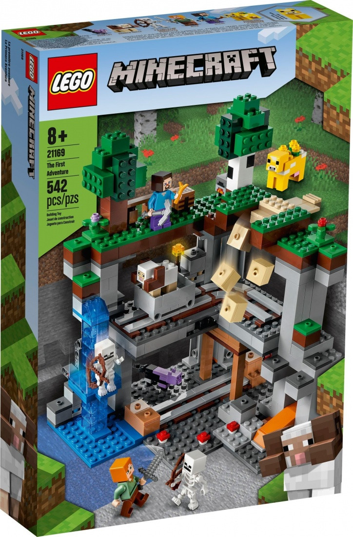 21169 Lego Minecraft Первое приключение, Лего Майнкрафт