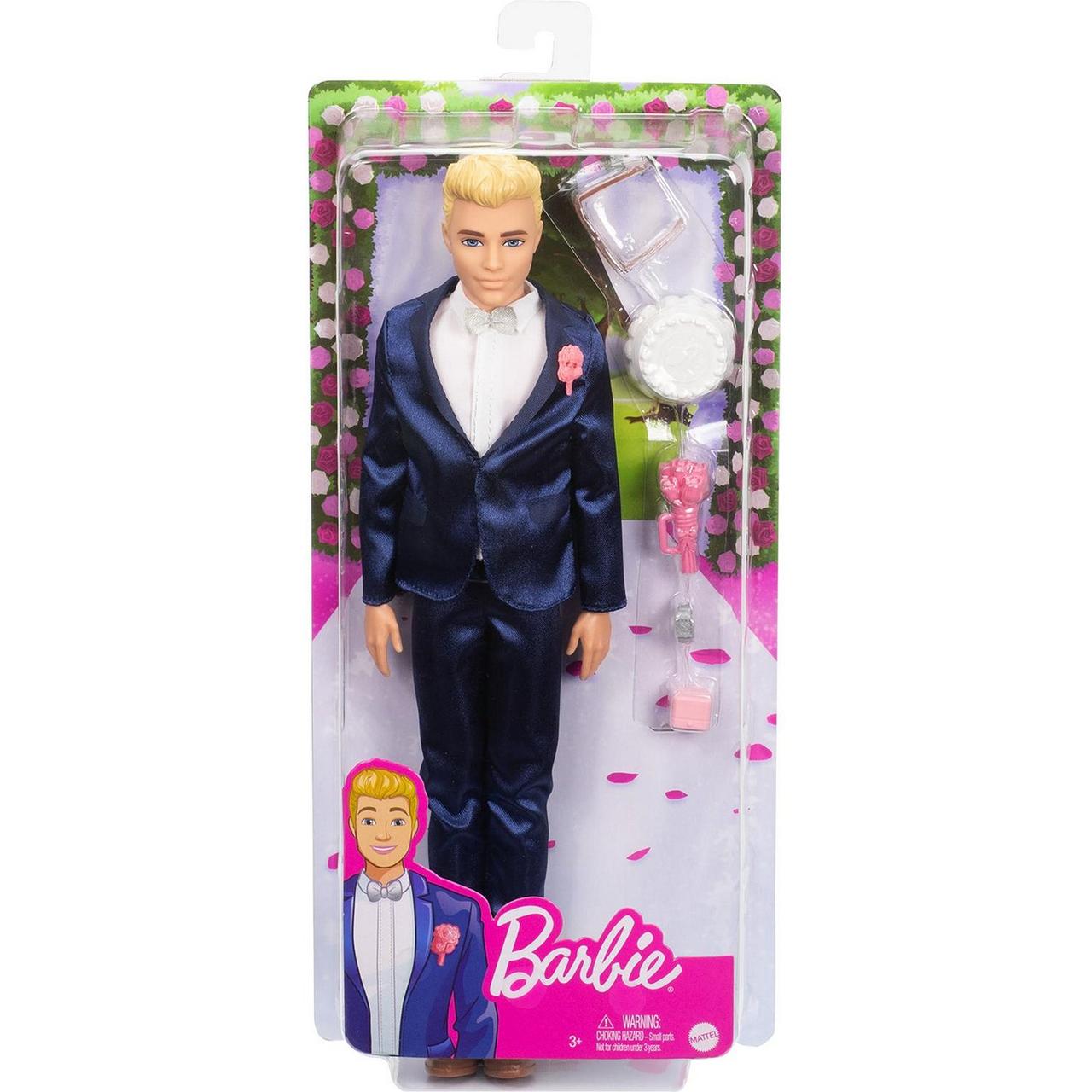 Barbie Кукла Кен Жених в синем костюме, Барби - фото 3 - id-p89162519