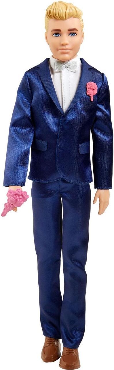 Barbie Кукла Кен Жених в синем костюме, Барби