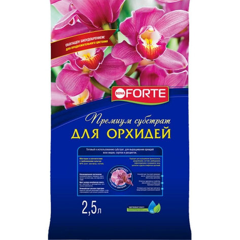 Субстрат для орхидей, 2,5 л, фото 1
