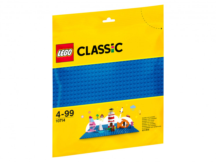 10714 Lego Classic Строительная пластина синего цвета, Лего Классик