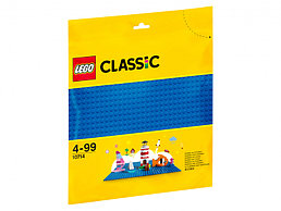 10714 Lego Classic Строительная пластина синего цвета, Лего Классик