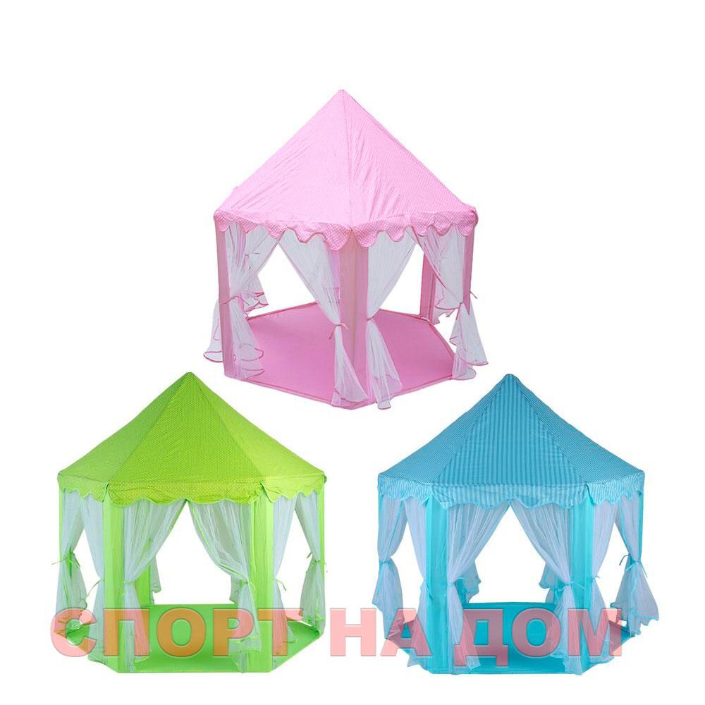 Детский шатер (Замок) розовый - фото 5 - id-p89168027