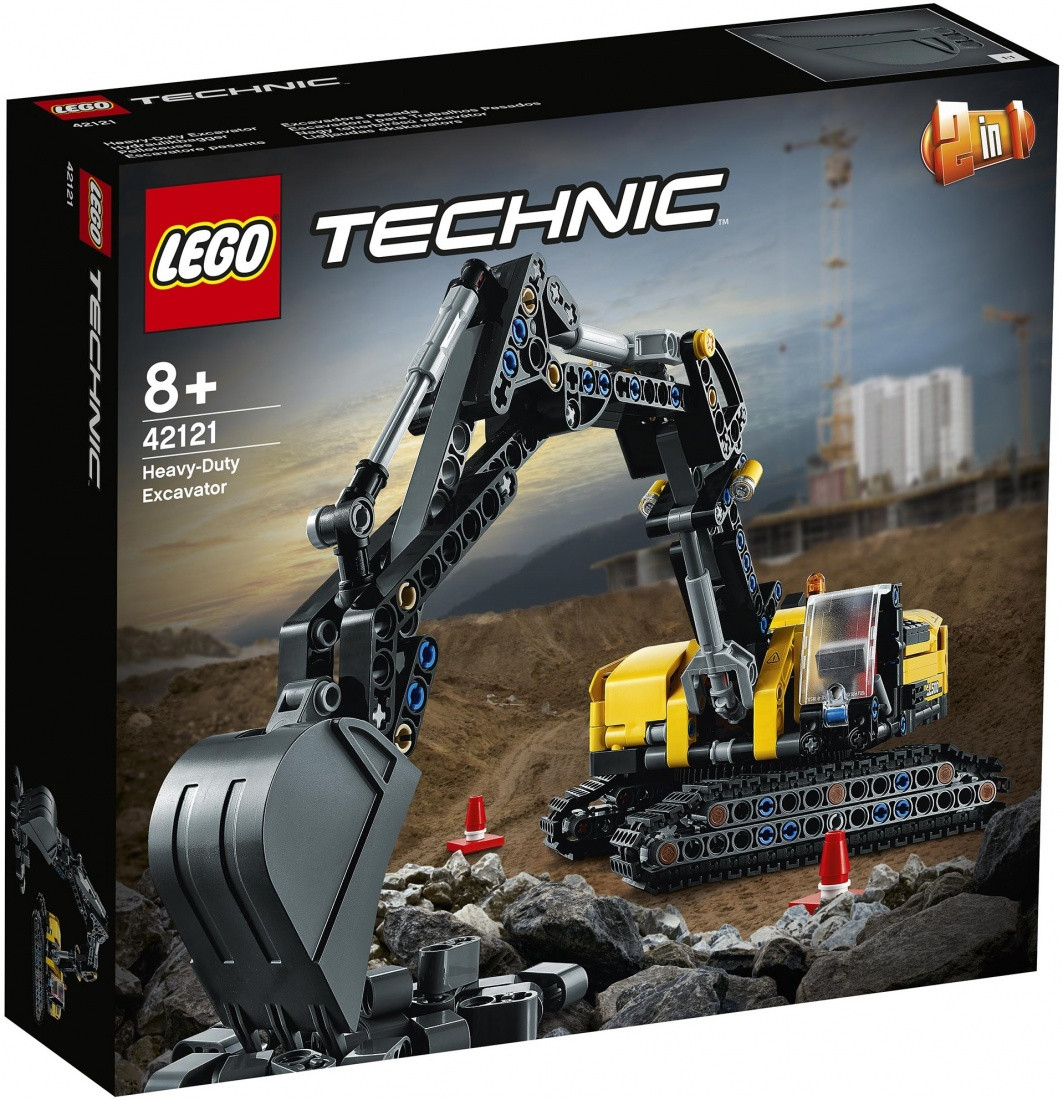 42121 Lego Technic Тяжелый экскаватор, Лего Техник
