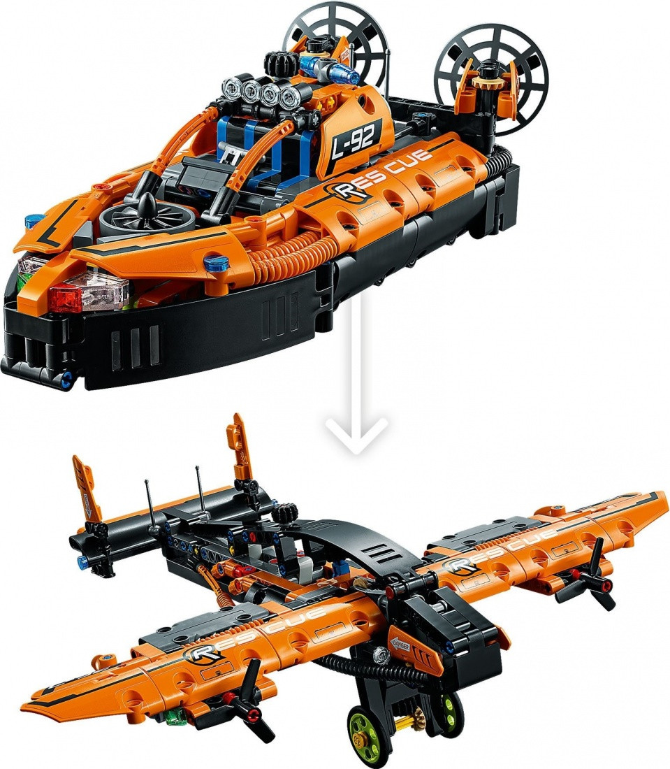 42120 Lego Technic Спасательное судно на воздушной подушке, Лего Техник - фото 3 - id-p89158217